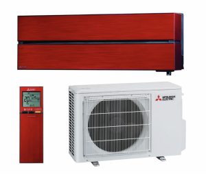 MITSUBISHI ELECTRIC LN35 ILMALÄMPÖPUMPPU (RUBIININPUNAINEN)