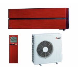MITSUBISHI ELECTRIC LN50 ILMALÄMPÖPUMPPU (RUBIININPUNAINEN)