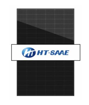 HT-S 455Wp N-TYPE MUSTA BIFACIAL LASI-LASIAURINKOPANEELI