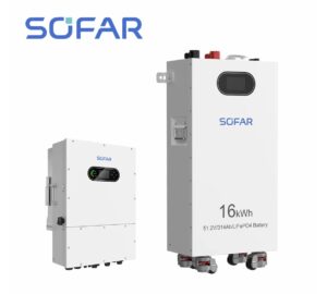 SOFAR LV 16 KWH AKUSTO + 10 KW INVERTTERI