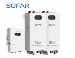 SOFAR LV 32 KWH AKUSTO + 20 KW INVERTTERI